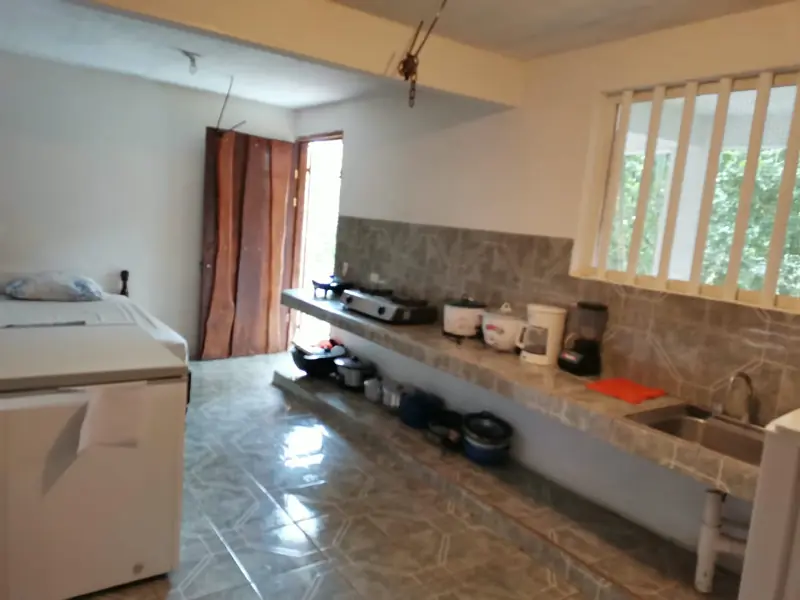 Kitchen, view toward the door