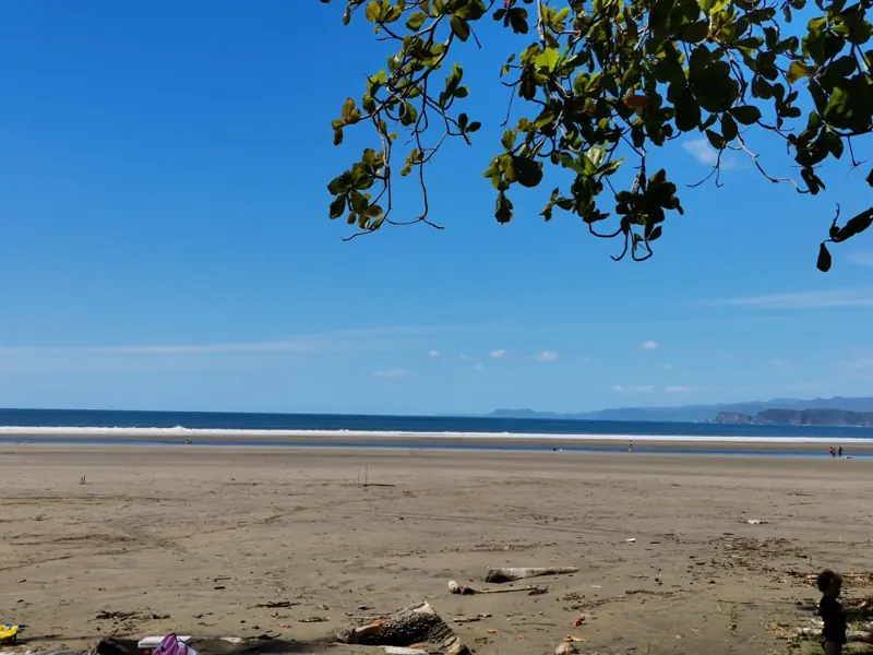 Open stretch of sand