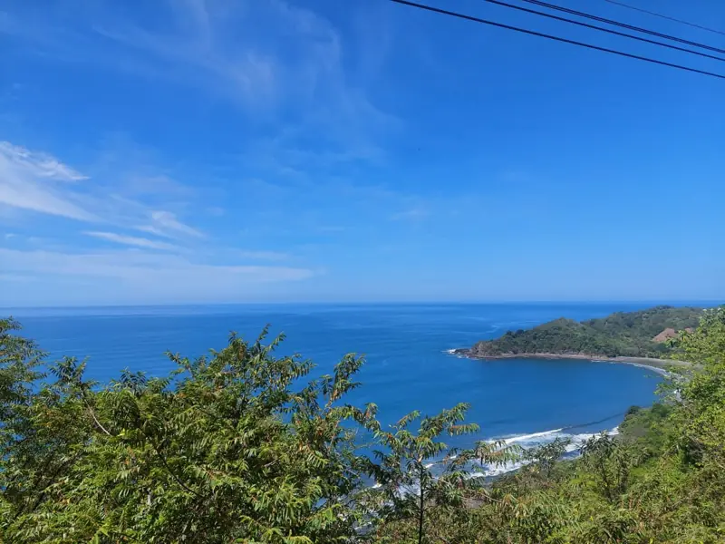 Cove seen from a lookout